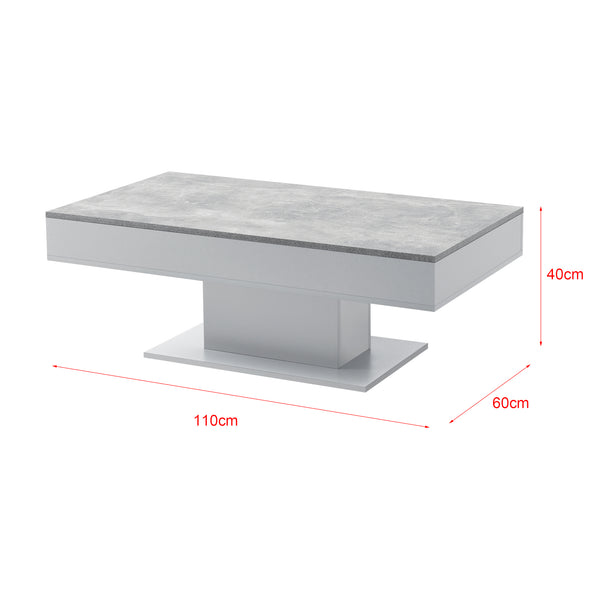 Table Basse Lünen 40 x 110 x 60 cm [en.casa]