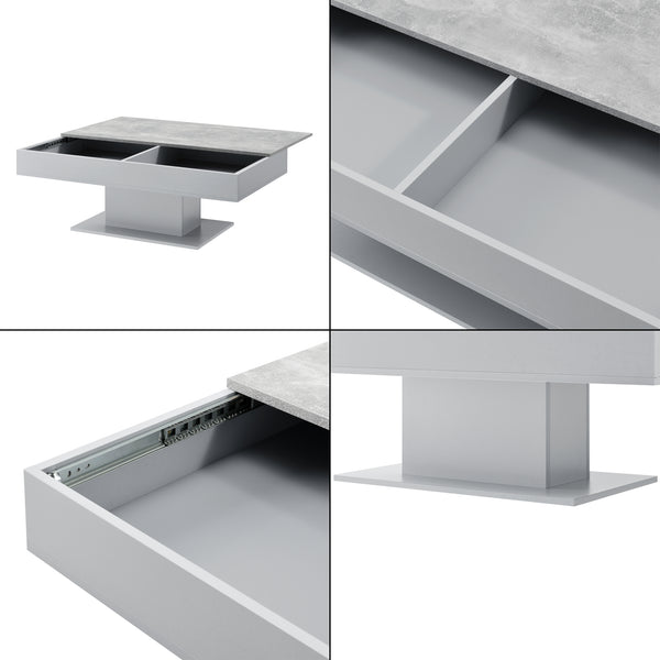 Table Basse Lünen 40 x 110 x 60 cm [en.casa]