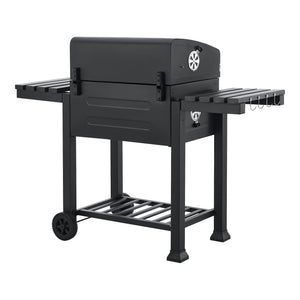 Chariot de barbecue au charbon de bois Arnad noir casa.pro