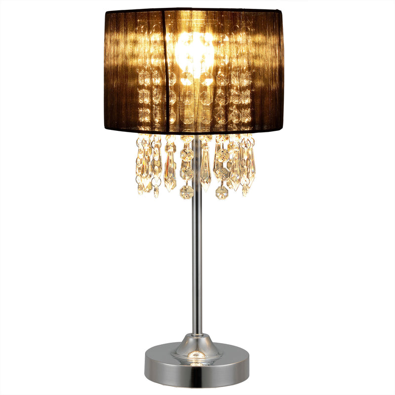 Schizzo in scala [lux.pro] Lampada da Tavolo - Bellevue - (1 x E14 Sockel)(40 cm x Ø 20 cm) Lampada da Comodino Lampada da Scrivania