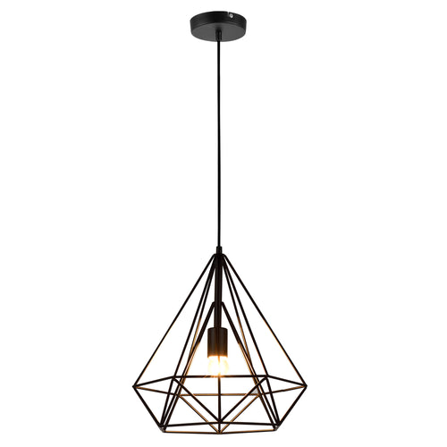 Plafonnier LED Design Vintage Métal E27 Couleurs différentes [lux.pro] 
