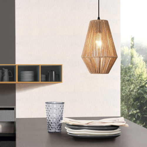 Lampada a sospensione a corda Newtownabbey in diversi colori [lux.pro] - premiumXL