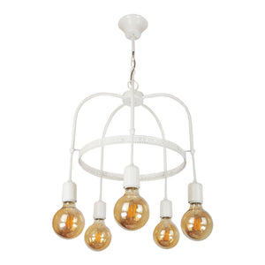 Lampada a sospensione Llandudno E27 metallo in diversi colori e dimensioni [lux.pro] - premiumXL