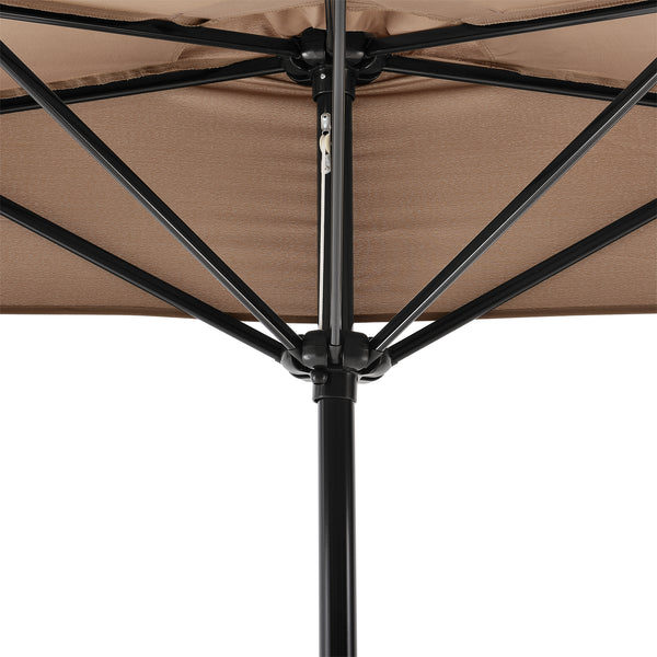 demi-parasol Eger 300 cm x 150 cm x 230 cm casa.pro