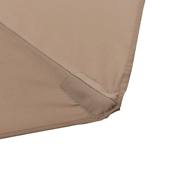 demi-parasol Eger 300 cm x 150 cm x 230 cm casa.pro