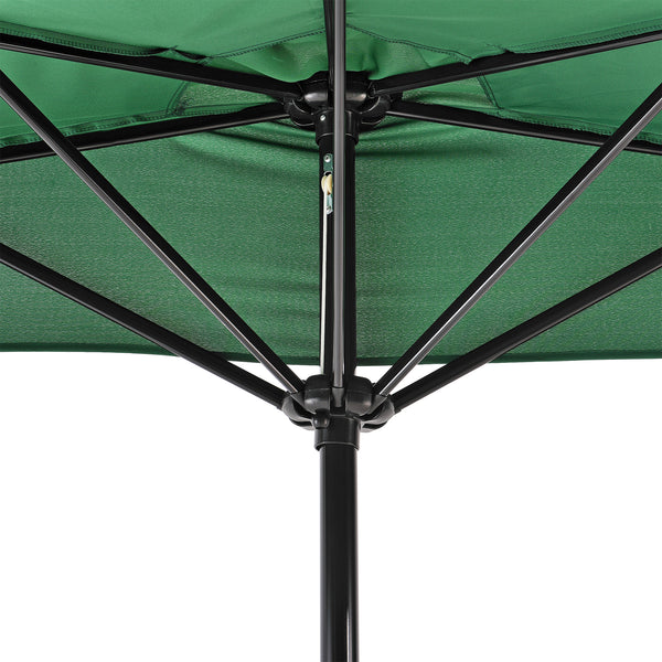 Ombrellone a Semicerchio Eger Parasole a Mezzaluna 300x150 cm casa.pro