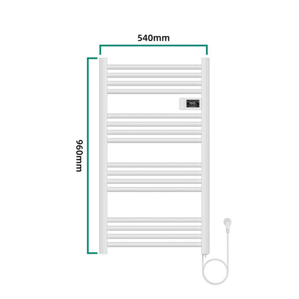 Scaldasalviette Elettrico Follo 96 x 54 cm 500 W - Vari Colori - pro.tec