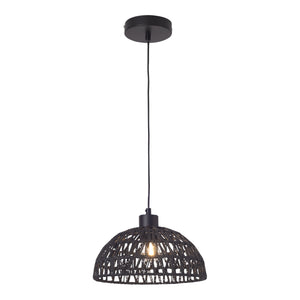 Hängeleuchte Alton Metall+Rattan [lux.pro]