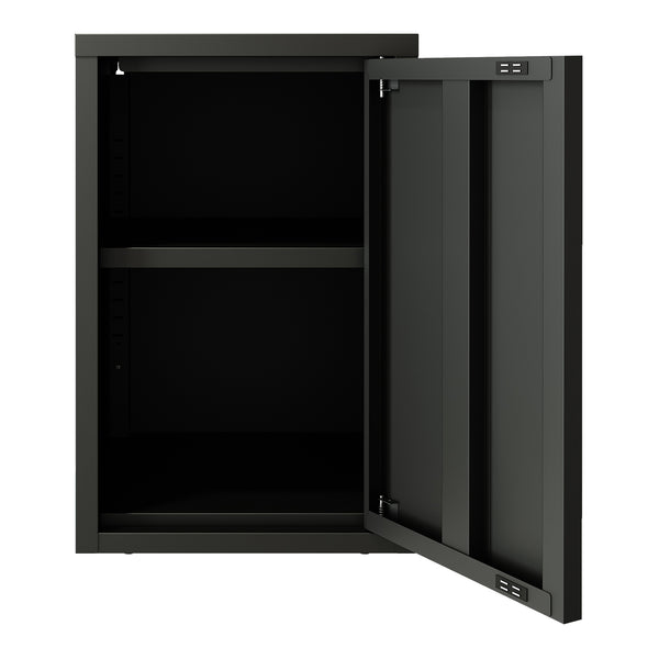 Armadietto a Parete Burlöv con Anta in Acciaio 50 x 33 x 35 cm [en.casa] 