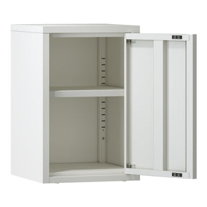 Armadietto a Parete Burlöv con Anta in Acciaio 50 x 33 x 35 cm [en.casa] 
