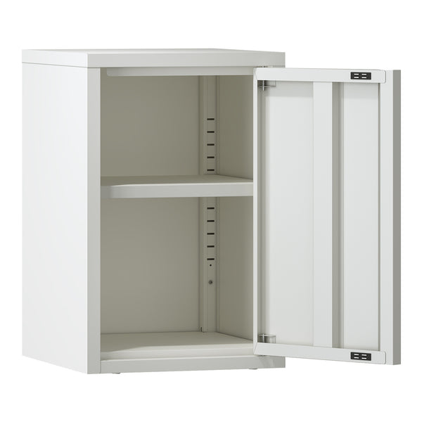 Armadietto a Parete Burlöv con Anta in Acciaio 50 x 33 x 35 cm [en.casa] 