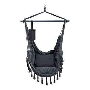 Hängesessel Aranga Max. 120 kg mit 2 Kissen in versch. Farben [en.casa]