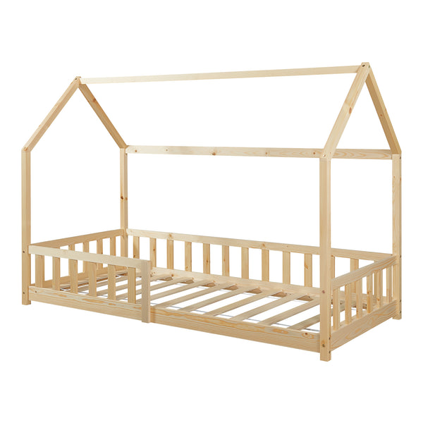 Hausbett Hesel mit Rausfallschutz [en.casa]