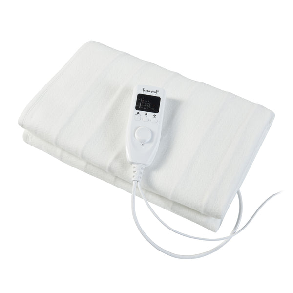 Elektrische Heizdecke 230V 50Hz Weiß [casa.pro]