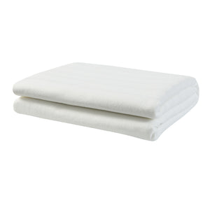 [casa.pro] Coperta doppia elettrica termica - Coperta riscaldante - 6W, 23V, 5Hz - 16 x 14 cm - Scaldaletto Bianco