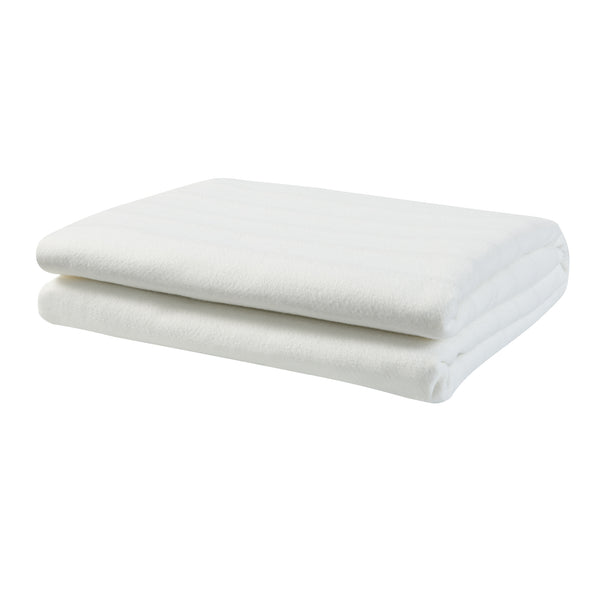 [casa.pro] Coperta doppia elettrica termica - Coperta riscaldante - 6W, 23V, 5Hz - 16 x 14 cm - Scaldaletto Bianco
