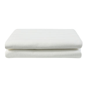 [casa.pro] Coperta doppia elettrica termica - Coperta riscaldante - 6W, 23V, 5Hz - 16 x 14 cm - Scaldaletto Bianco