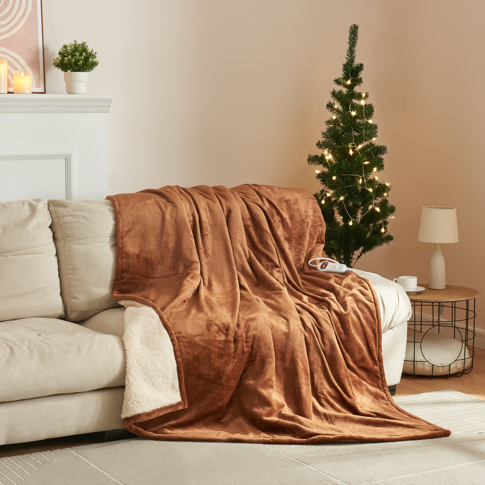 Coperta Riscaldante Archi Termocoperta Elettrica - Vari Colori e Misure [en.casa]