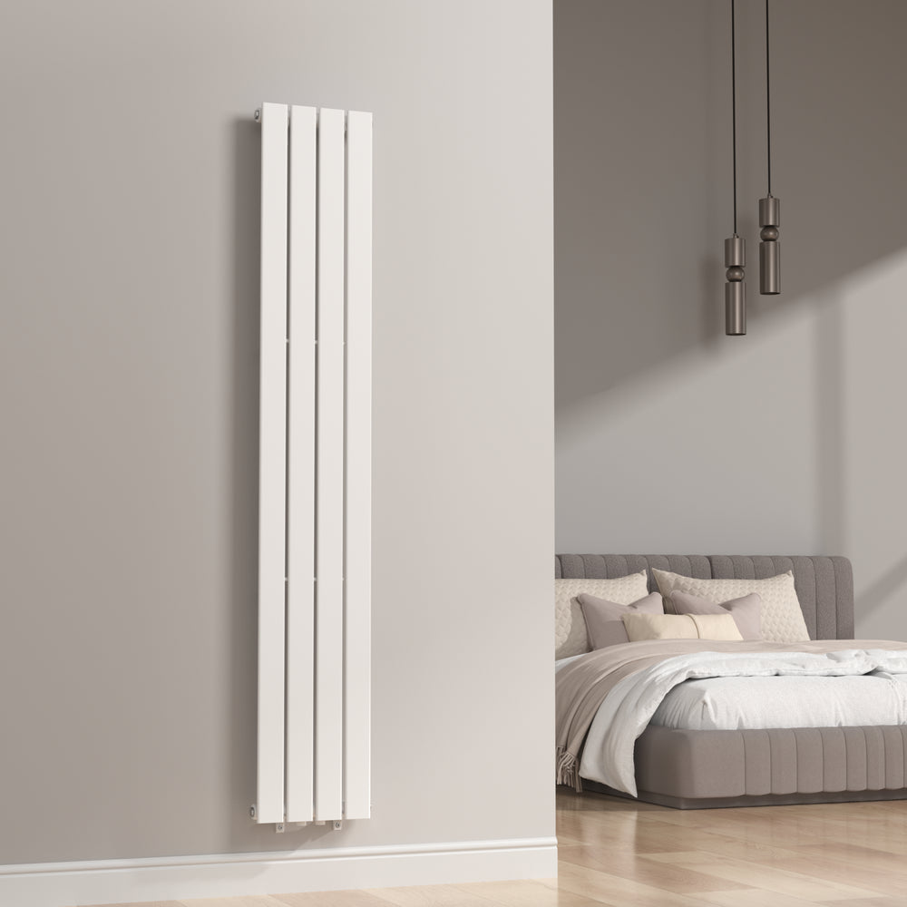 Radiateur à panneau plat Nore 598 W acier 180 x 30 cm blanc [neu.haus]