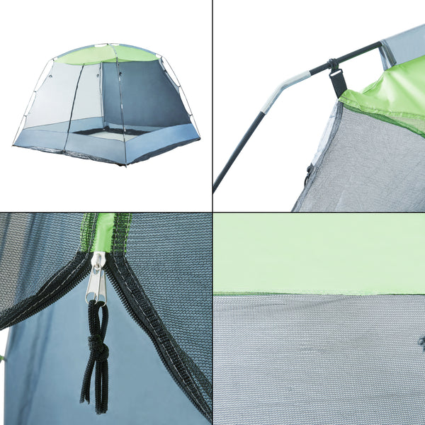 Gazebo da Giardino Beekdaelen con Zanzariere 305 x 305 x 213 cm Vari Colori pro.tec 