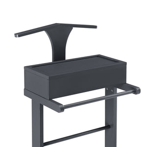 Valet de chambre Lulboll avec boîte ouvrable bois de pin [en.casa]