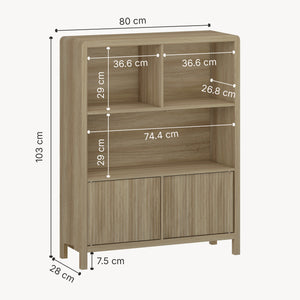 Commode Lukkodso [en.casa] 