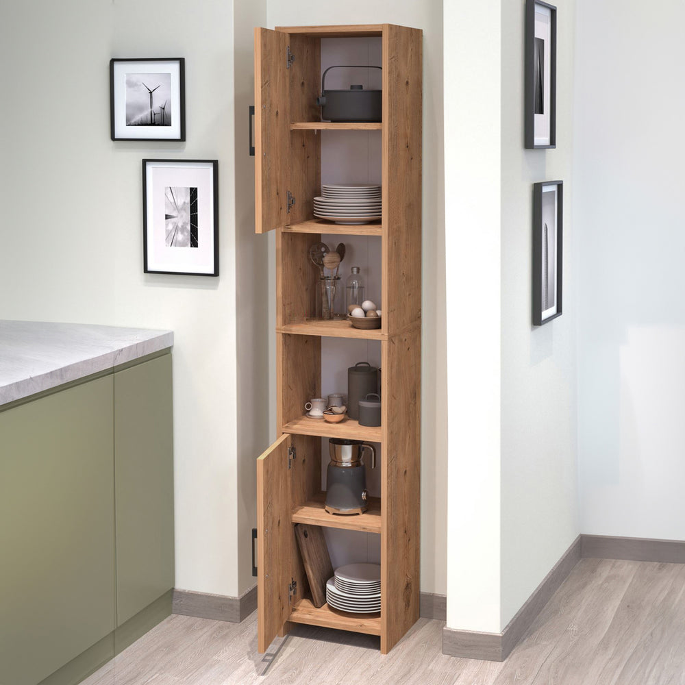Hochschrank Rautrina 180x35x30 cm [en.casa]