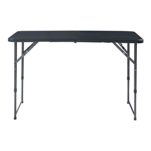 Höhenverstellbarer Klapptisch Adelfia 120x60cm [en.casa]