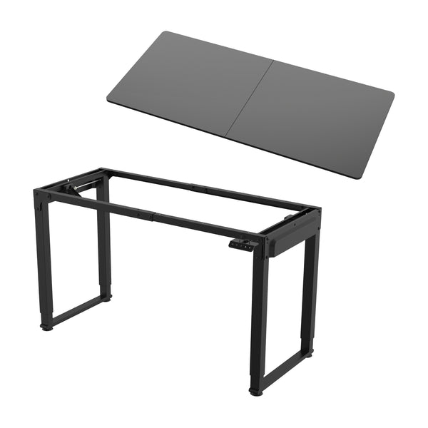 Scrivania Kirkkonummi con Piano Tavolo Regolabile in Altezza pro.tec