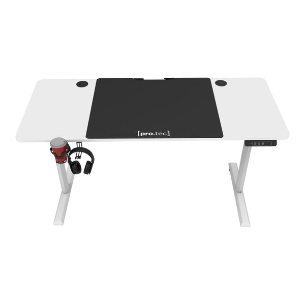 Bureau électrique Hayward à hauteur réglable 140 x 60 x 72 - 117 cm [pro.tec]