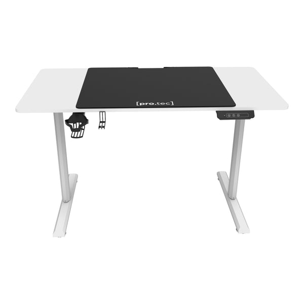 Bureau électrique Pomona à hauteur réglable 110 x 60 x 72 - 117 cm [pro.tec]