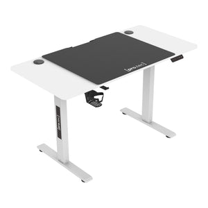 Bureau électrique à hauteur réglable Stryn assis debout rectangulaire [pro.tec]