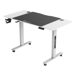 Bureau électrique à hauteur réglable Stryn assis debout rectangulaire [pro.tec]