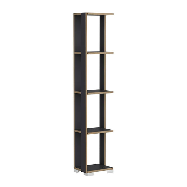 Bibliothèque Aalestrup à 4 niveaux 153 x 34 x 26 cm en différentes couleurs [en.casa]