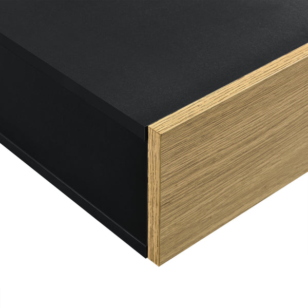 Mensola da Parete con Cassetto Integrato 50x24x12 cm [en.casa]
