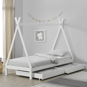 Kinderbett Maine 90x200 cm mit Schubladen [en.casa]
