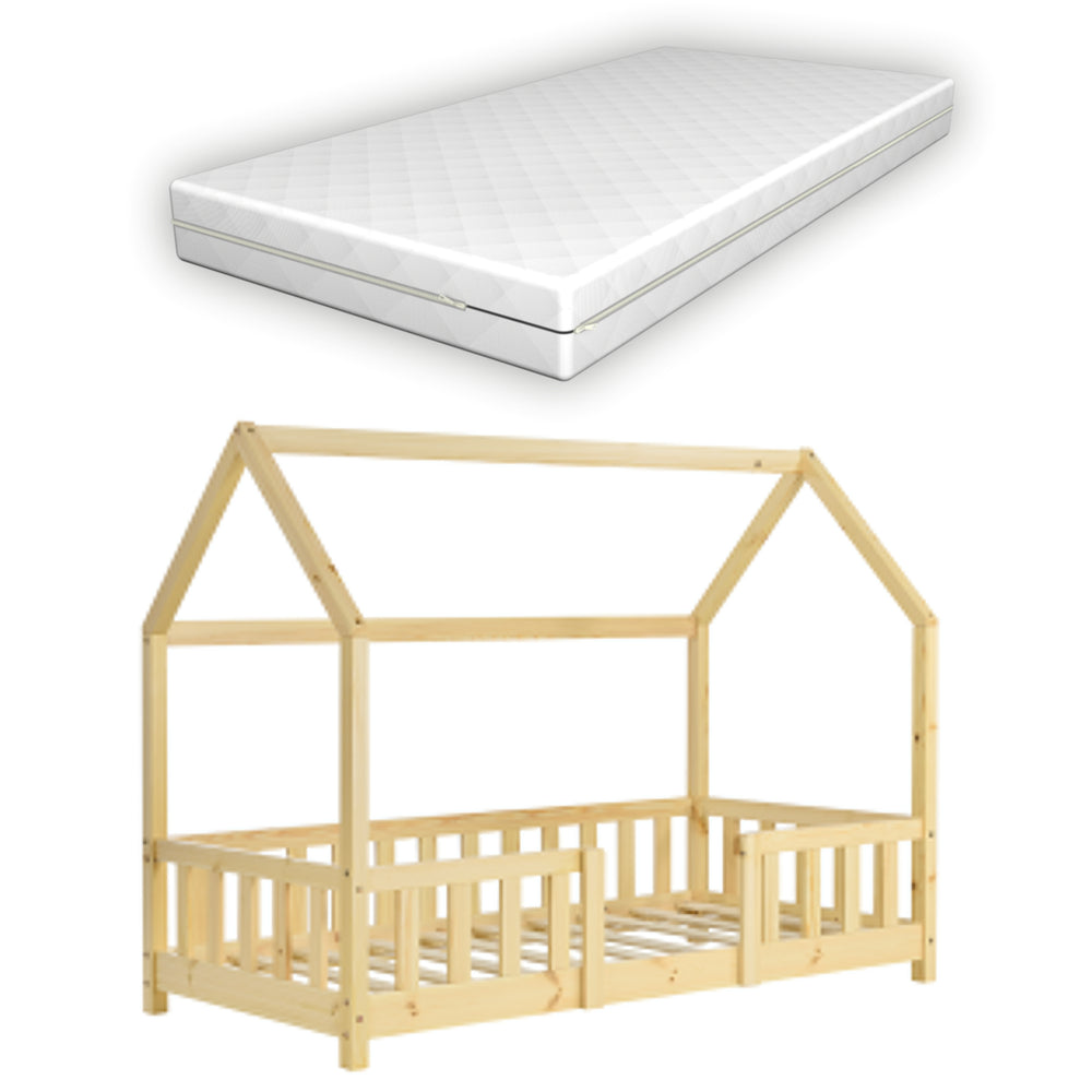 Lit pour enfant Sisimiut avec matelas [en.casa] - premiumXL