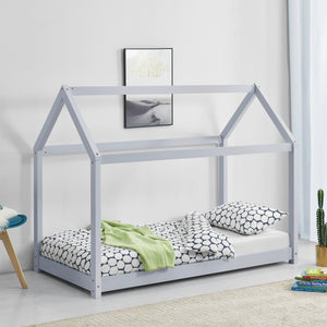 Lettino per bambini Netstal Haus in diverse dimensioni e colori [en.casa]