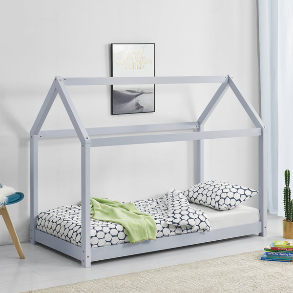 Lettino per bambini Netstal Haus in diverse dimensioni e colori [en.casa]