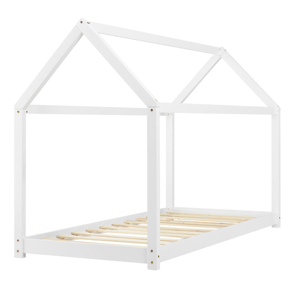 Lit Enfant Design Maison Netstal Pin 90 x 200 cm [en.casa]