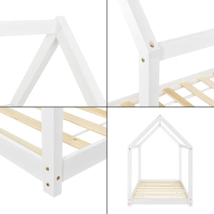 Lit Enfant Design Maison Netstal Pin 90 x 200 cm [en.casa]