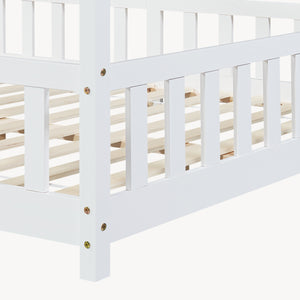 Letto per Cameretta Treviolo a Forma di Casetta in Stile Montessori [en.casa]