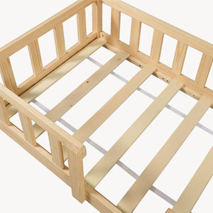 Letto per Cameretta Treviolo a Forma di Casetta in Stile Montessori [en.casa]
