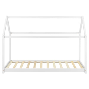 Kinderbett Netstal mit Kaltschaummatratze in versch. Farben und Größen [en.casa]