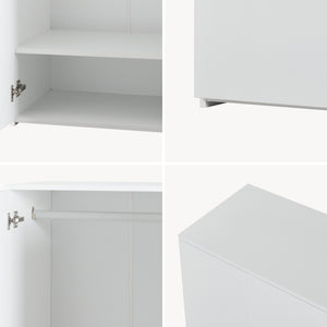 Armoire Beldinupp 123x60x40 cm [en.casa]