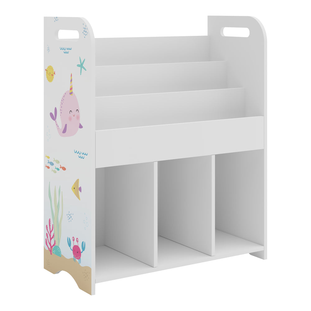 Étagère enfant Røyrvik 75 x 62 x 29 cm [en.casa]