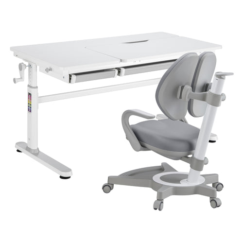 Set de bureau et chaise pour enfant Sauda [en.casa]