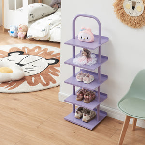 Kinderschuhregal Poytya Stahl 96x30x27 cm [en.casa]