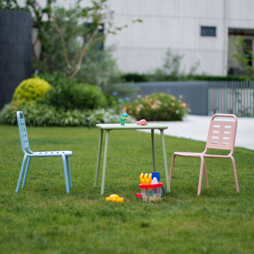 Kindersitzgruppe Etroubles Stahl Mehrfarbig [casa.pro]
