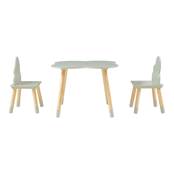 Kindersitzgruppe Epim mit Wolkendesign [en.casa]